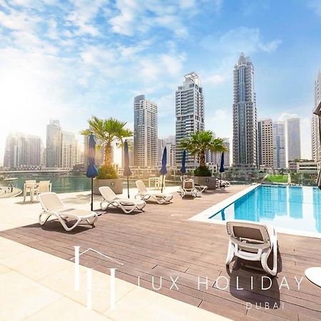 Lux Contemporary Suite With Full Marina View 6 Dubaï Extérieur photo