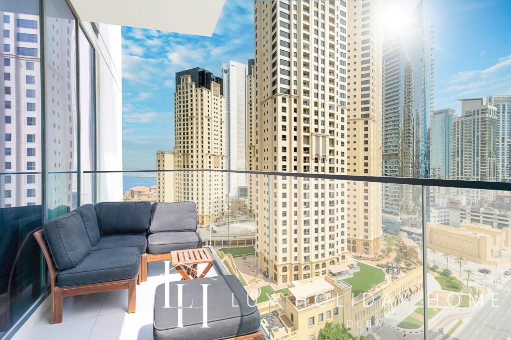 Lux Contemporary Suite With Full Marina View 6 Dubaï Extérieur photo