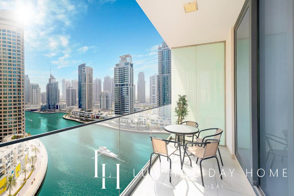 Lux Contemporary Suite With Full Marina View 6 Dubaï Extérieur photo