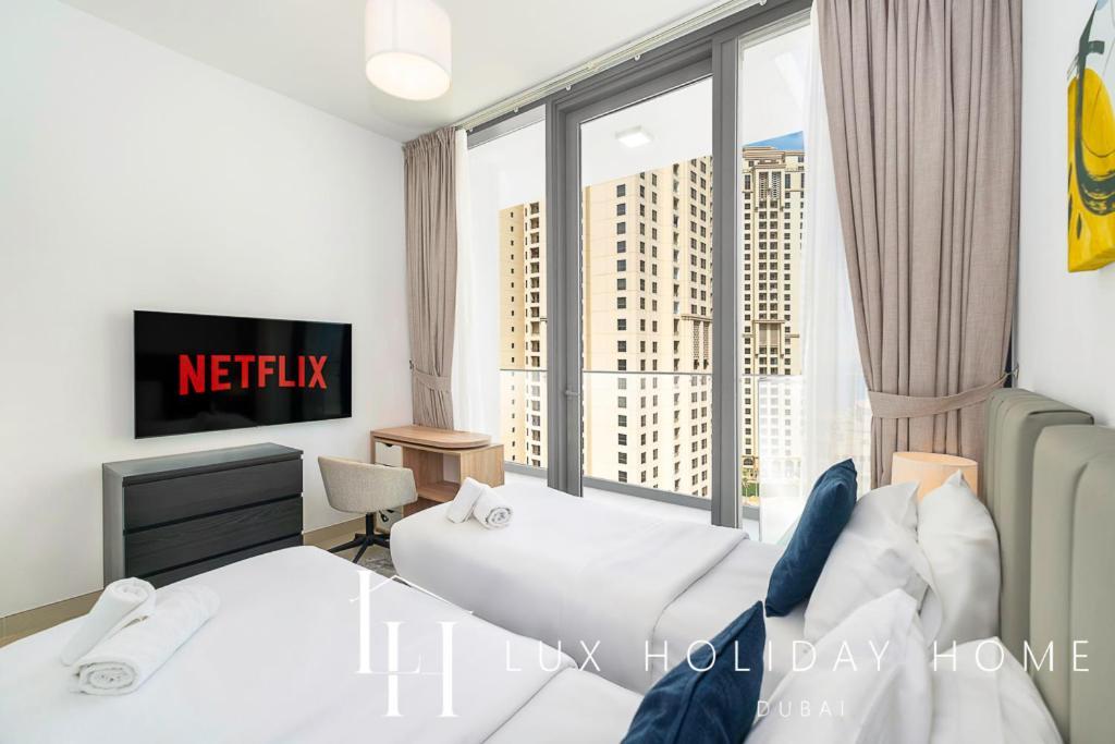 Lux Contemporary Suite With Full Marina View 6 Dubaï Extérieur photo